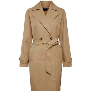 Vero Moda belted trench Med